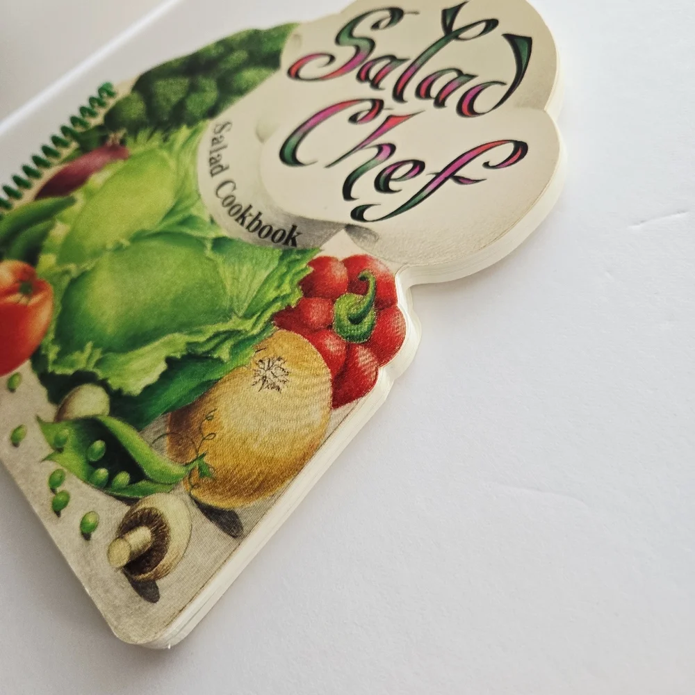 Salad Chef The Grand Cookbook Series Judith Bosley 1993 Recipes Salads Spiral